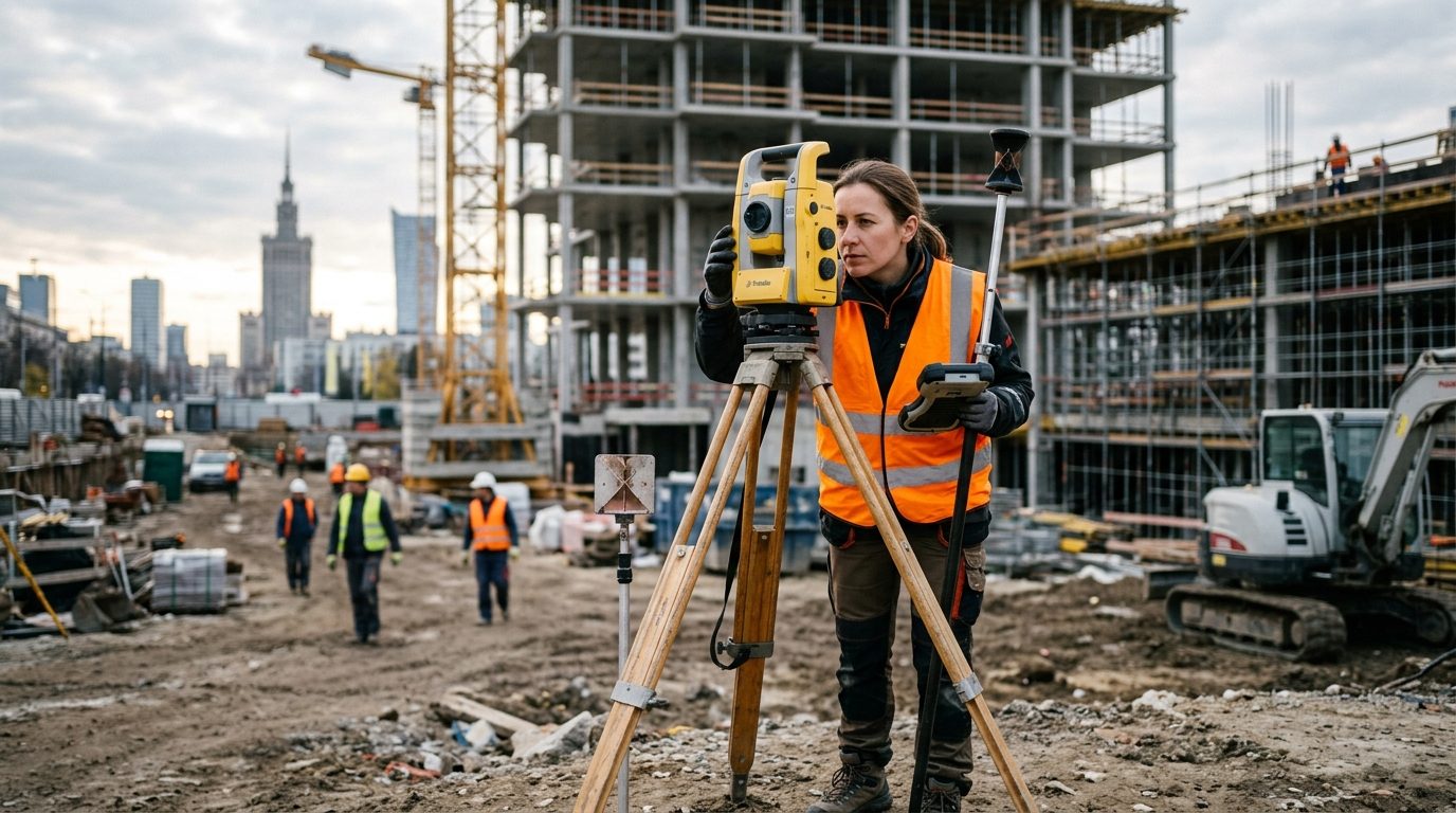 Jak zostać geodetą w 2026 – uprawnienia, egzamin, koszty i zarobki