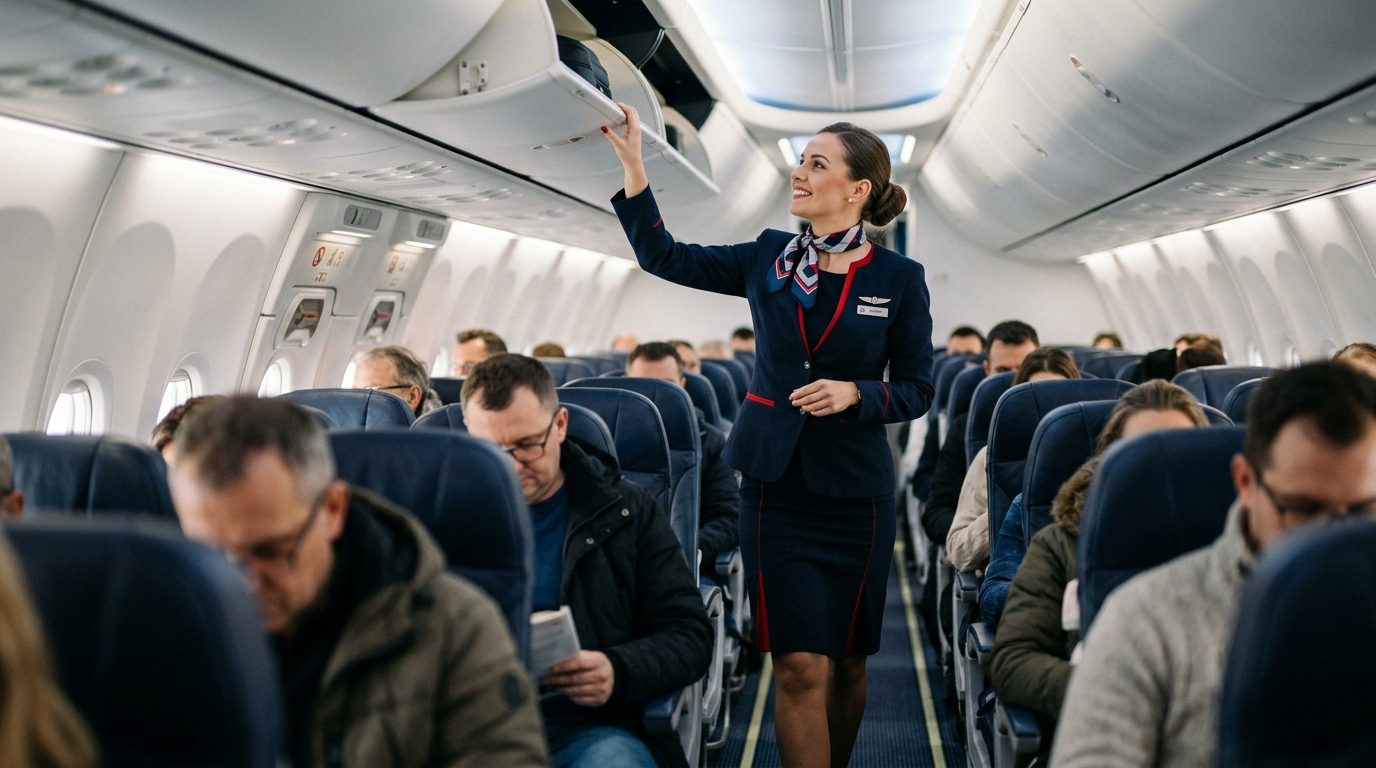 Jak zostać stewardessą: wymagania, kurs i zarobki krok po kroku